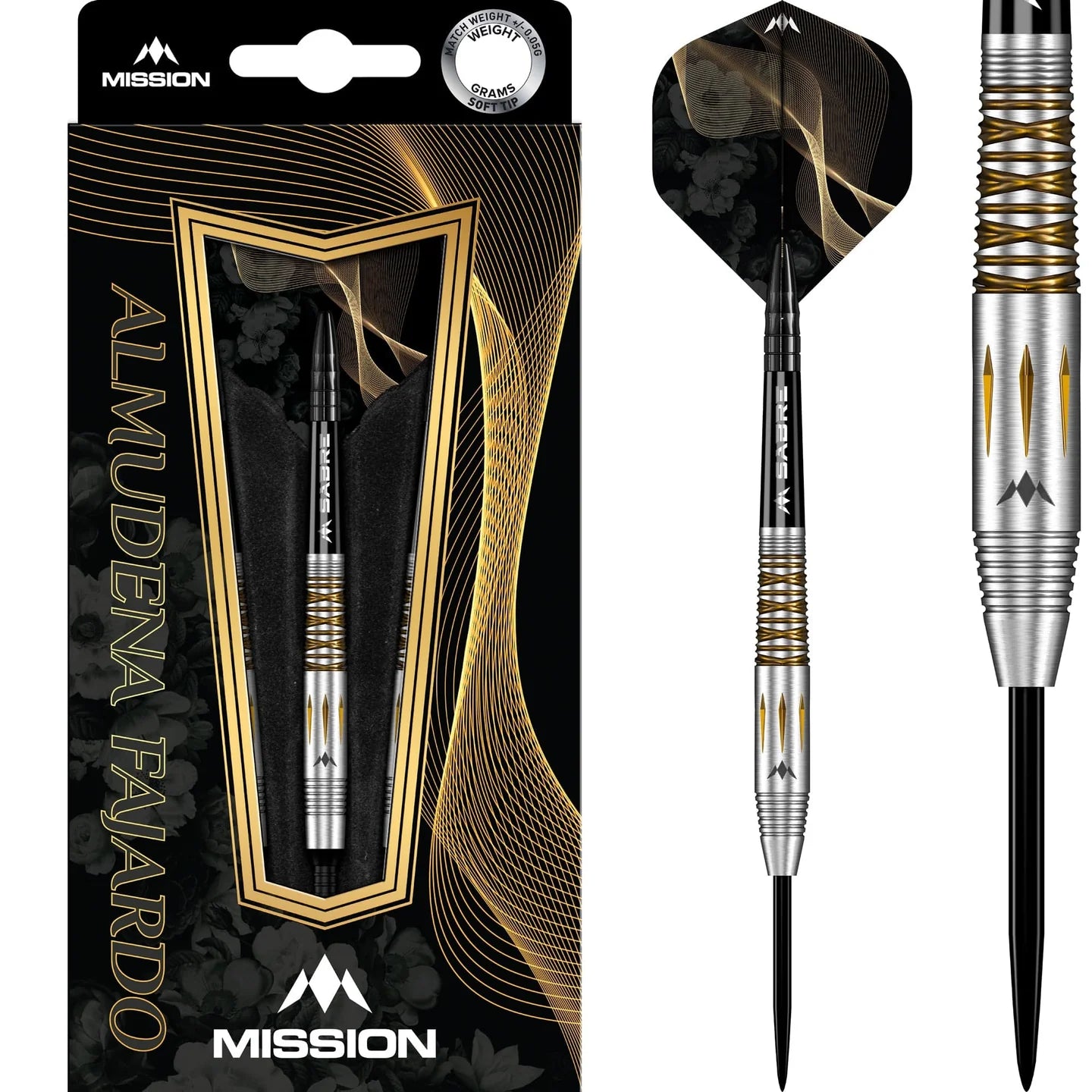 Mission Almudena Fajardo Ayuso - Steel Tip - 95% Tungsten - 21g