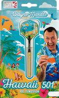 Legend Wayne Mardle Darts - Steel Tip - Hawaii 501 - Gold - 25g